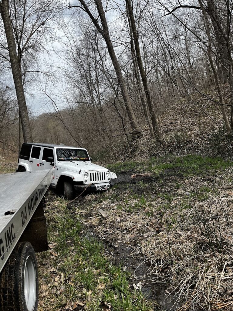 Emergency vehicle recovery and towing in Minnesota by AMG Towing LLC